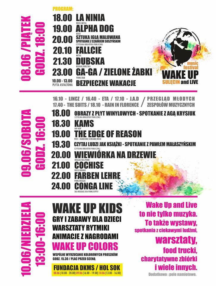 Wake Up & Live Festival 2018